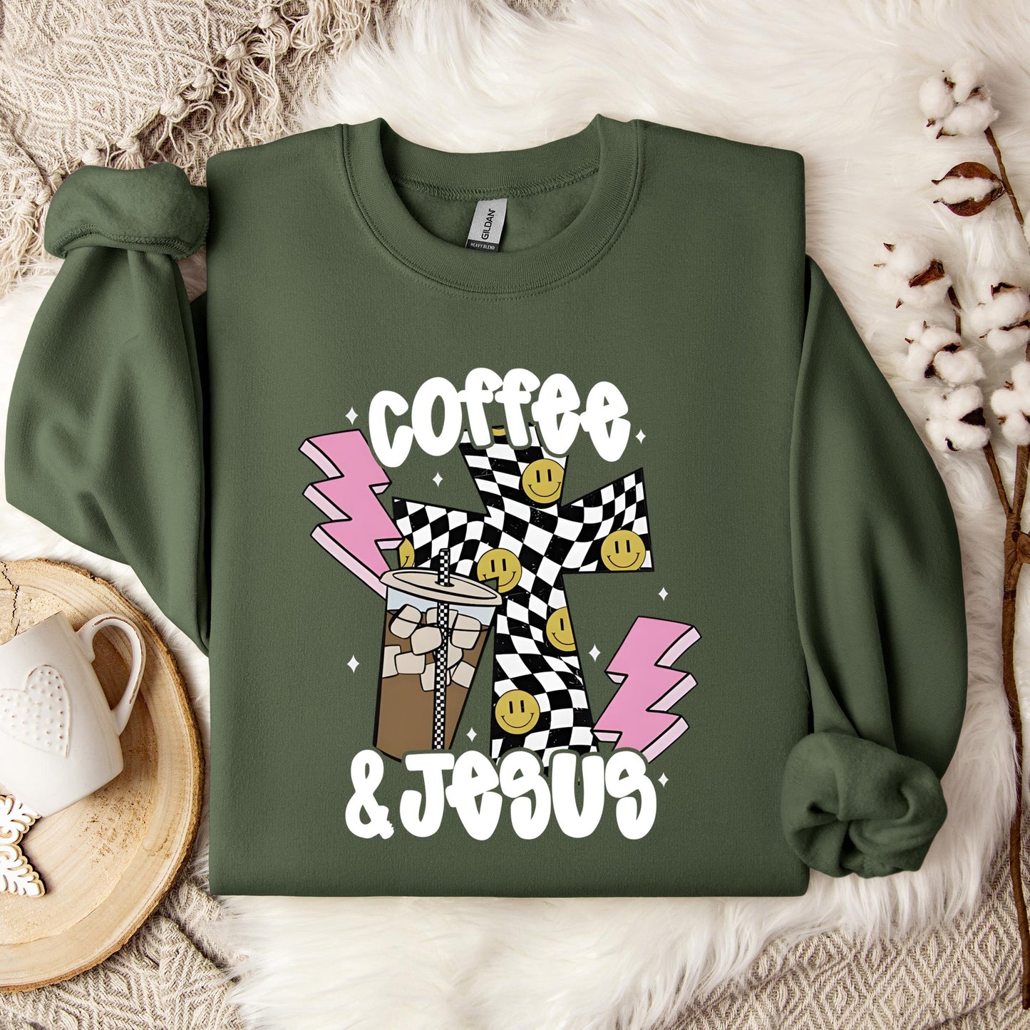 Coffee & Jesus 01 Sweatshirt