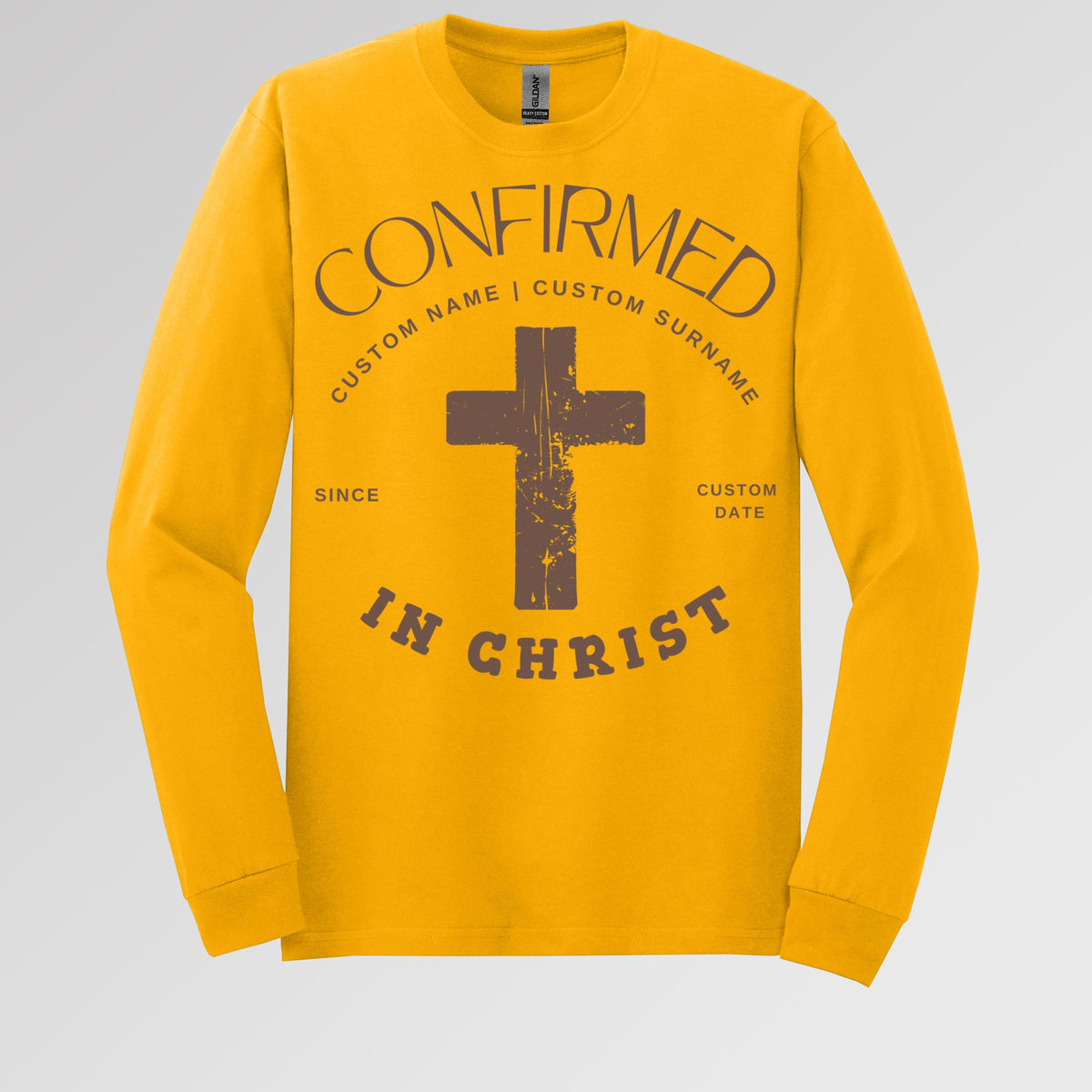 Confirmed Custom Name Surname Since Date In Christ 01