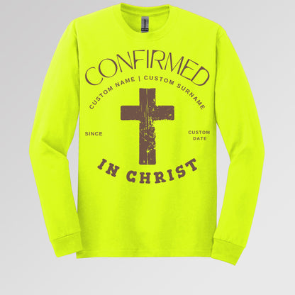 Confirmed Custom Name Surname Since Date In Christ 01