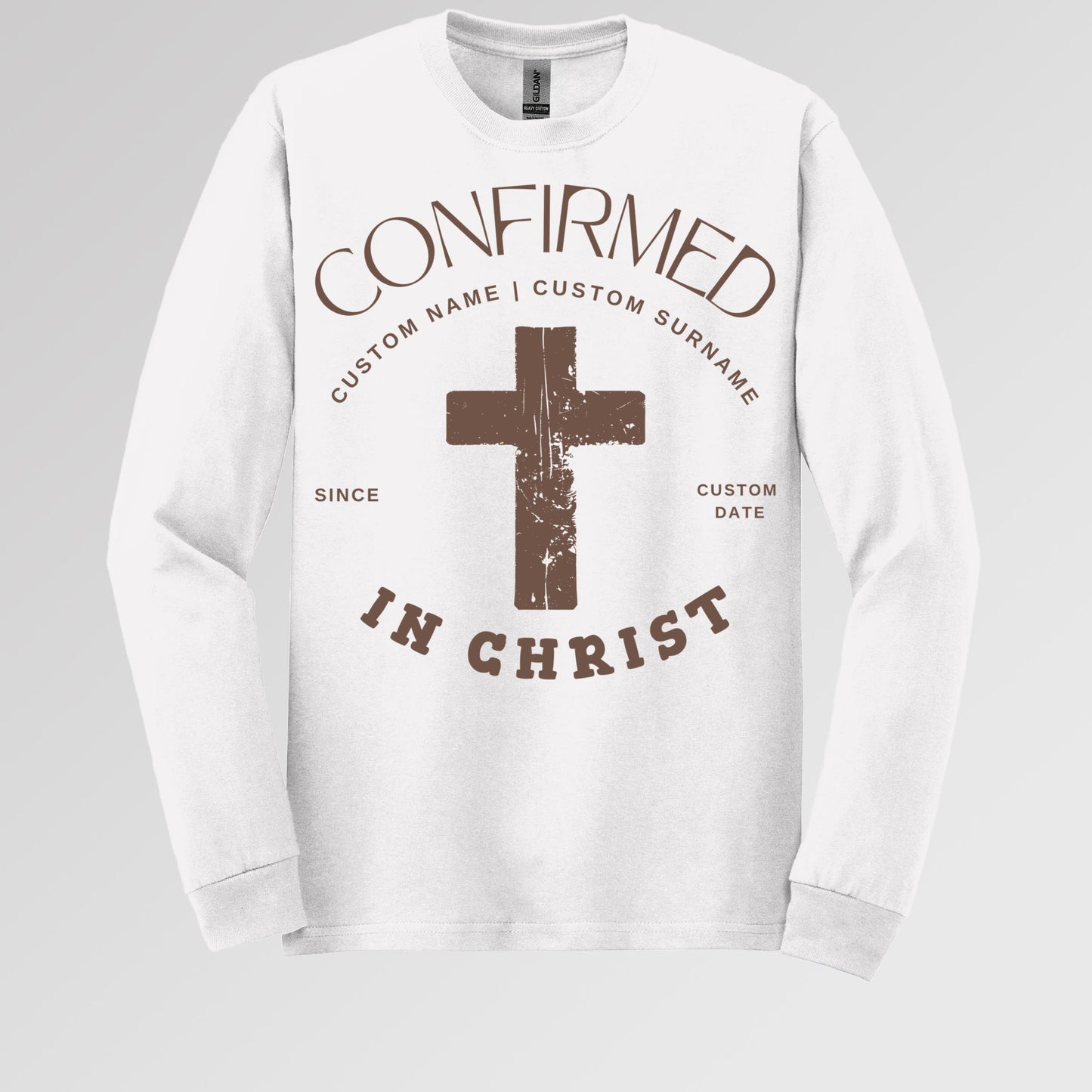Confirmed Custom Name Surname Since Date In Christ 01