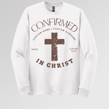 Confirmed Custom Name Surname Since Date In Christ 01