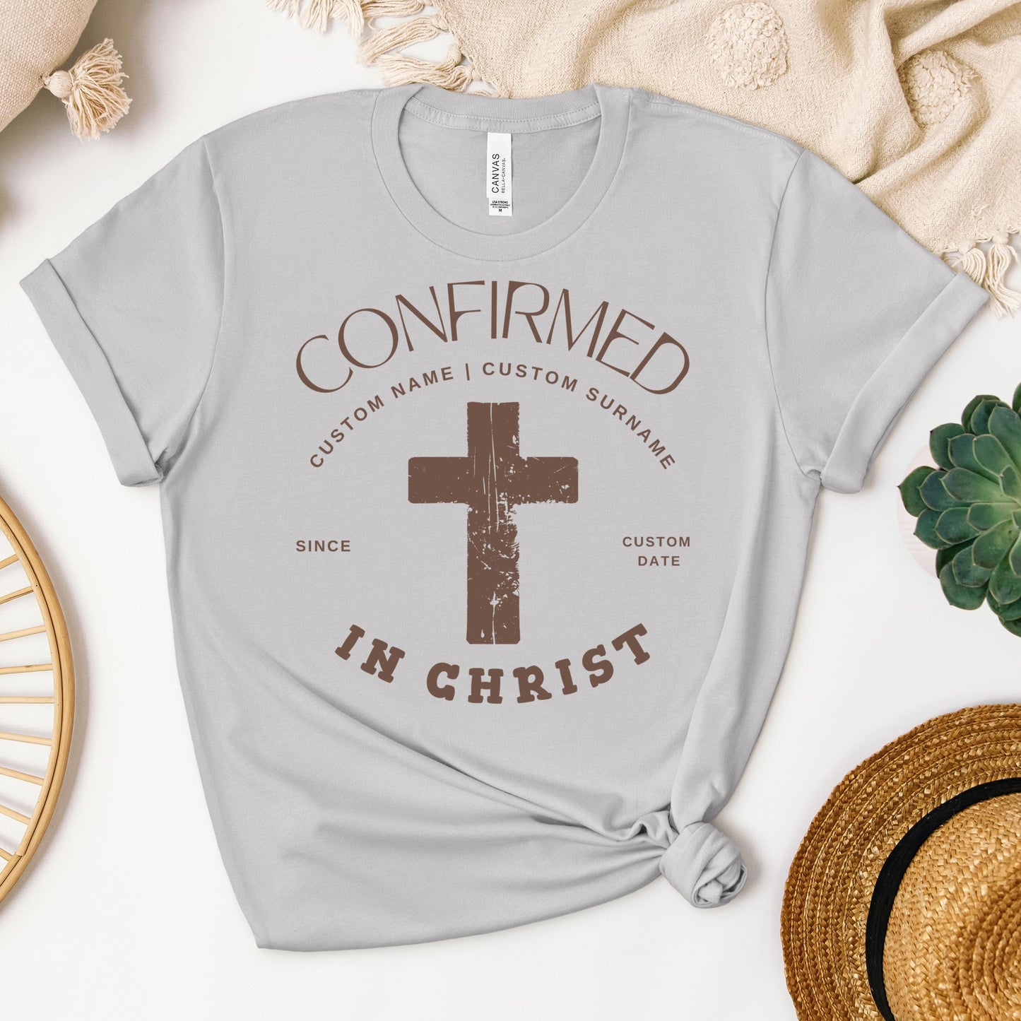 Confirmed Custom Name Surname Since Date In Christ 01