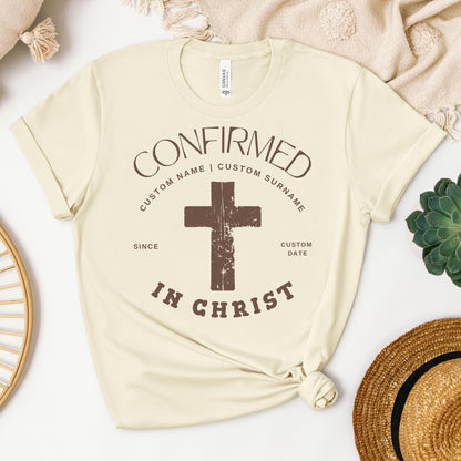 Confirmed Custom Name Surname Since Date In Christ 01