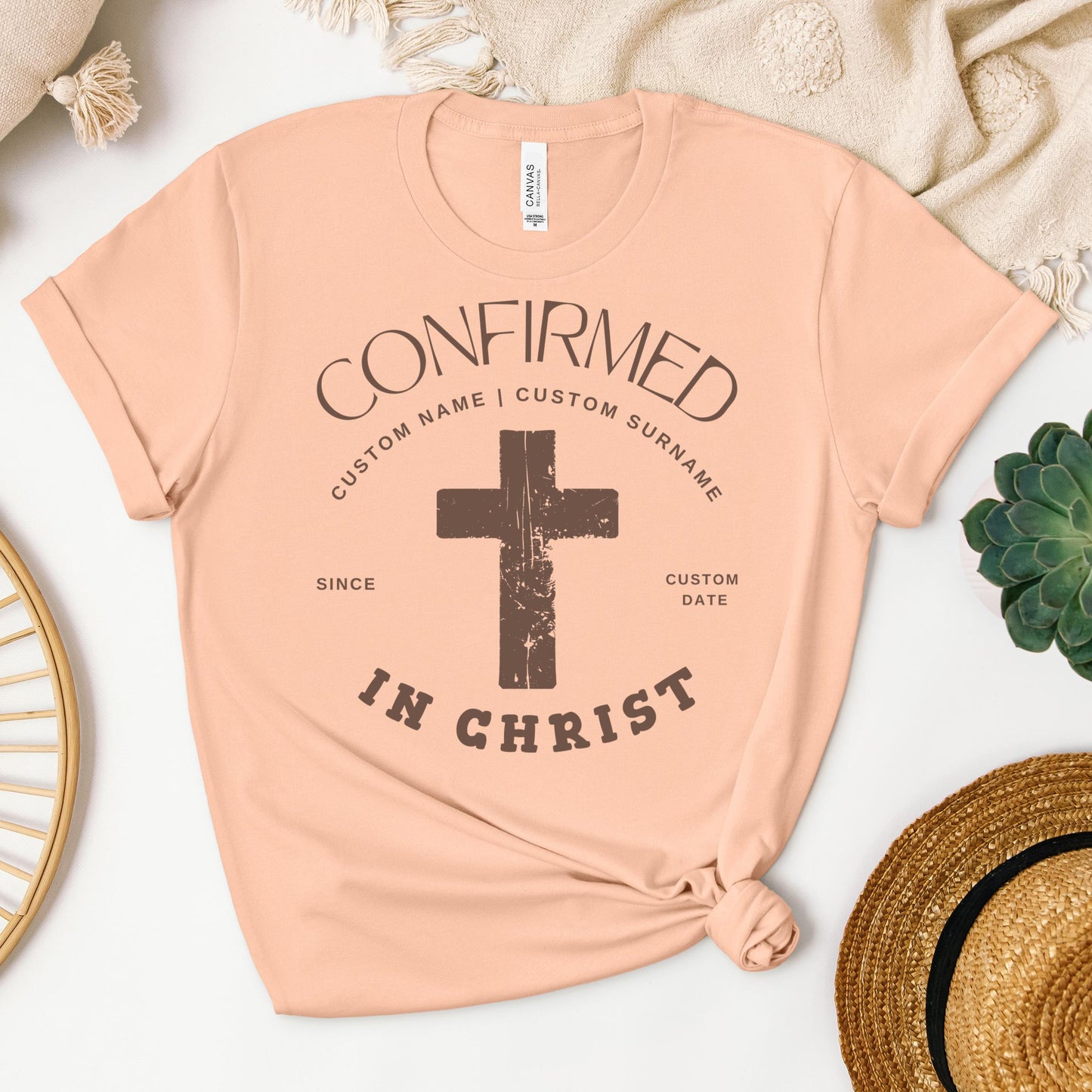 Confirmed Custom Name Surname Since Date In Christ 01