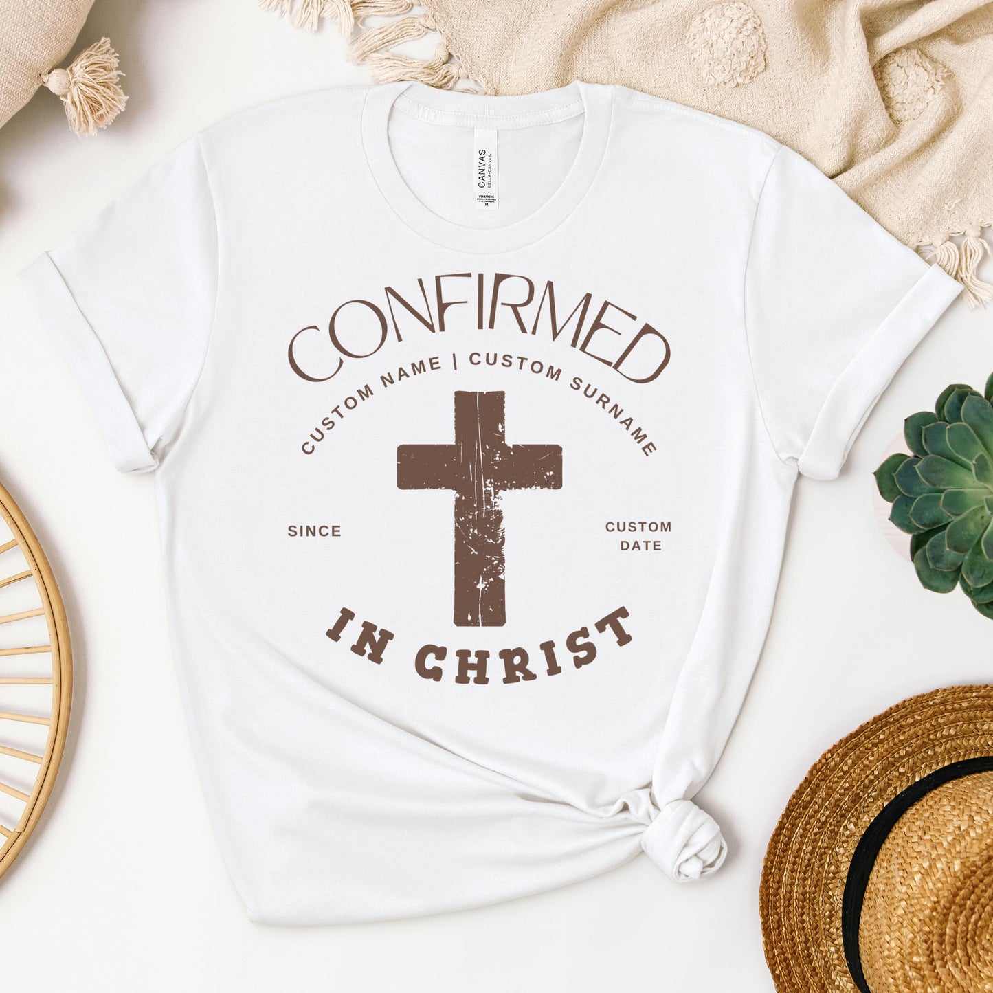 Confirmed Custom Name Surname Since Date In Christ 01