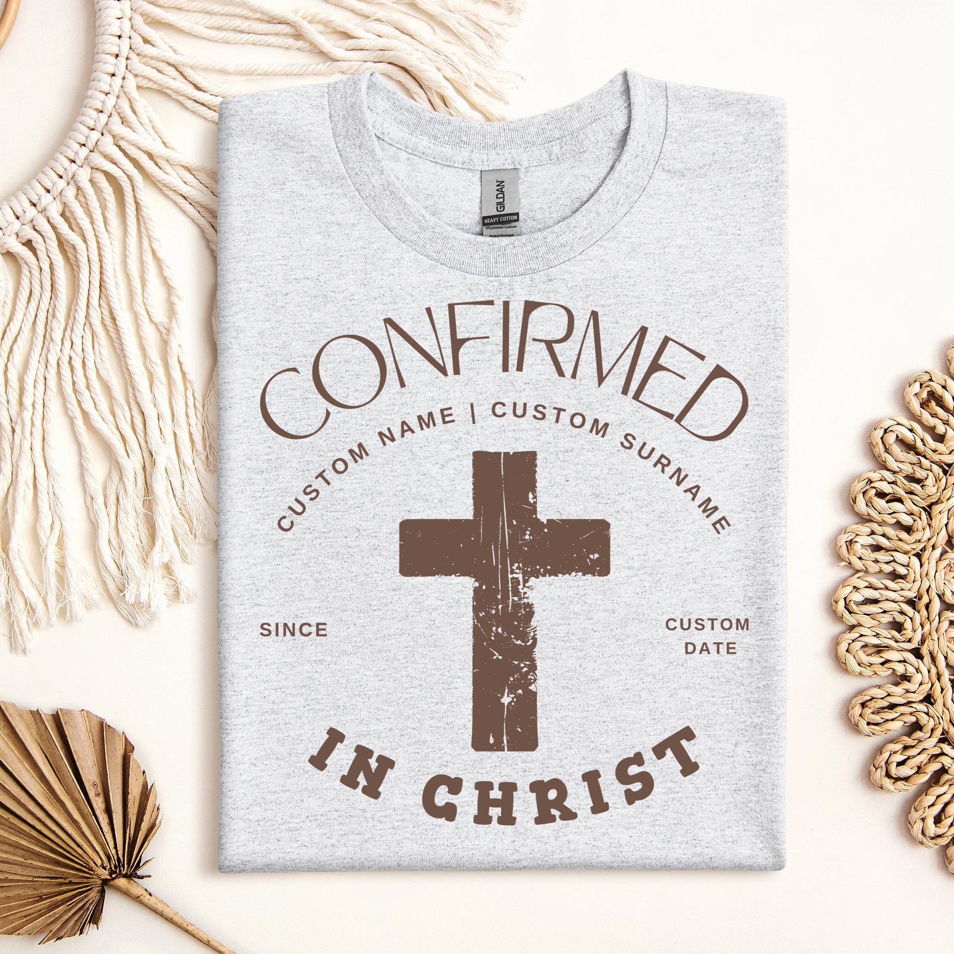 Confirmed Custom Name Surname Since Date In Christ 01