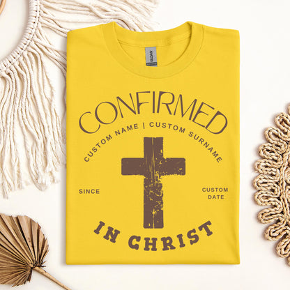 Confirmed Custom Name Surname Since Date In Christ 01