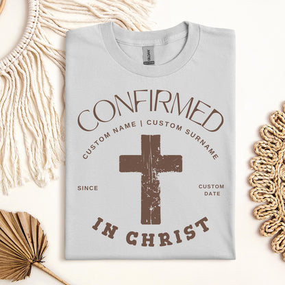 Confirmed Custom Name Surname Since Date In Christ 01