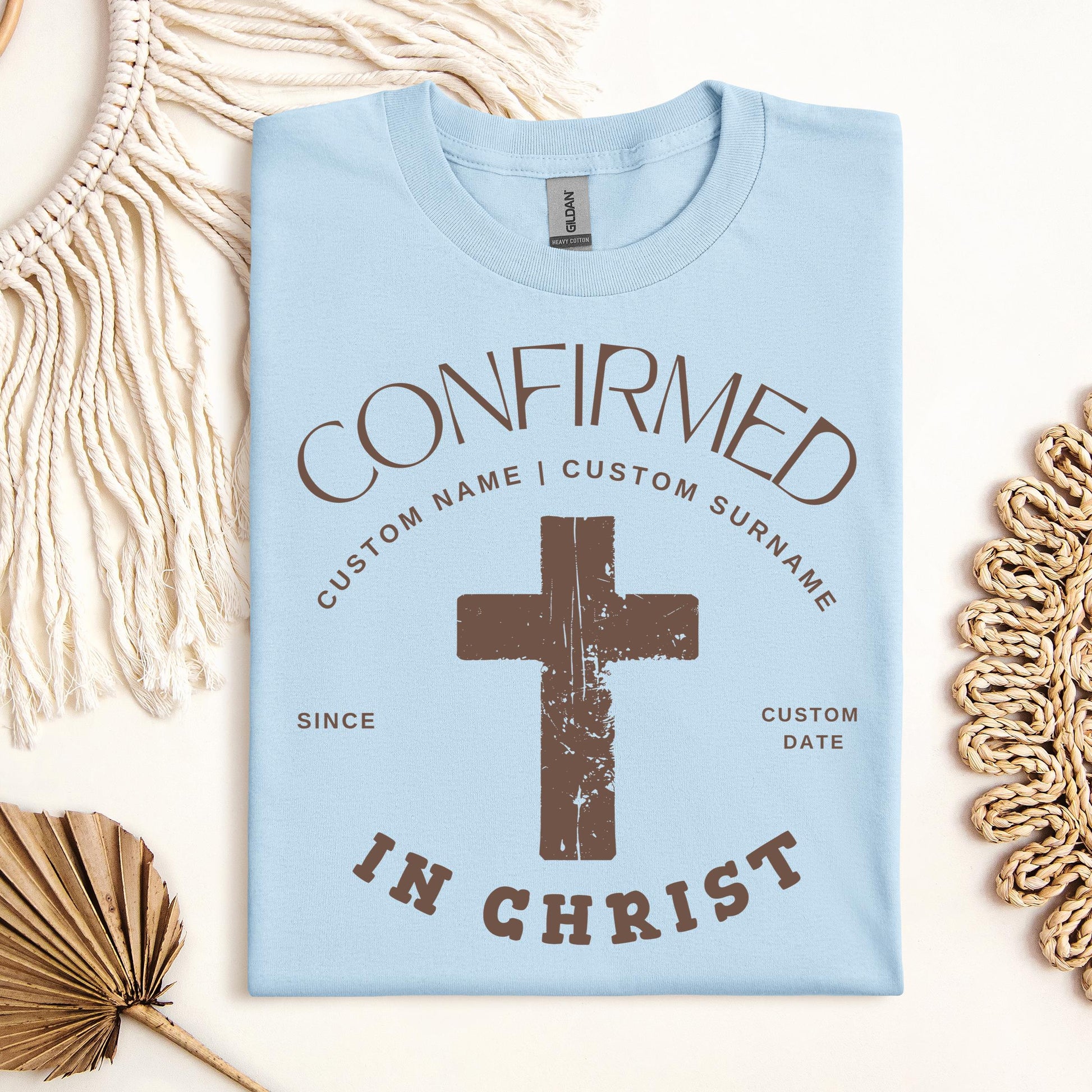Confirmed Custom Name Surname Since Date In Christ 01