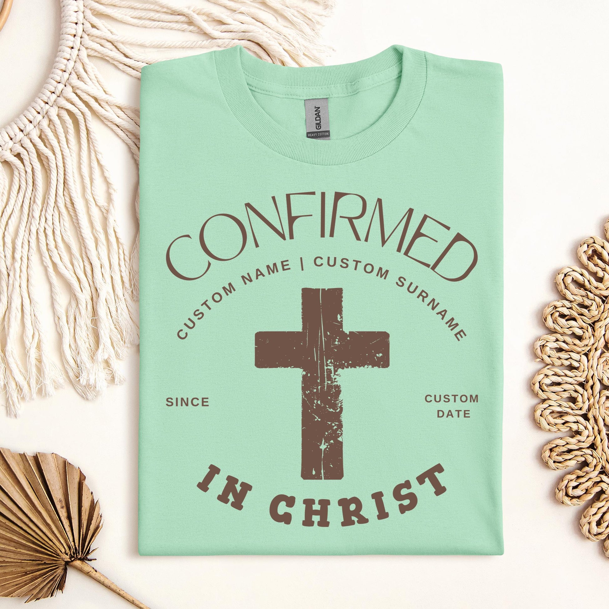 Confirmed Custom Name Surname Since Date In Christ 01