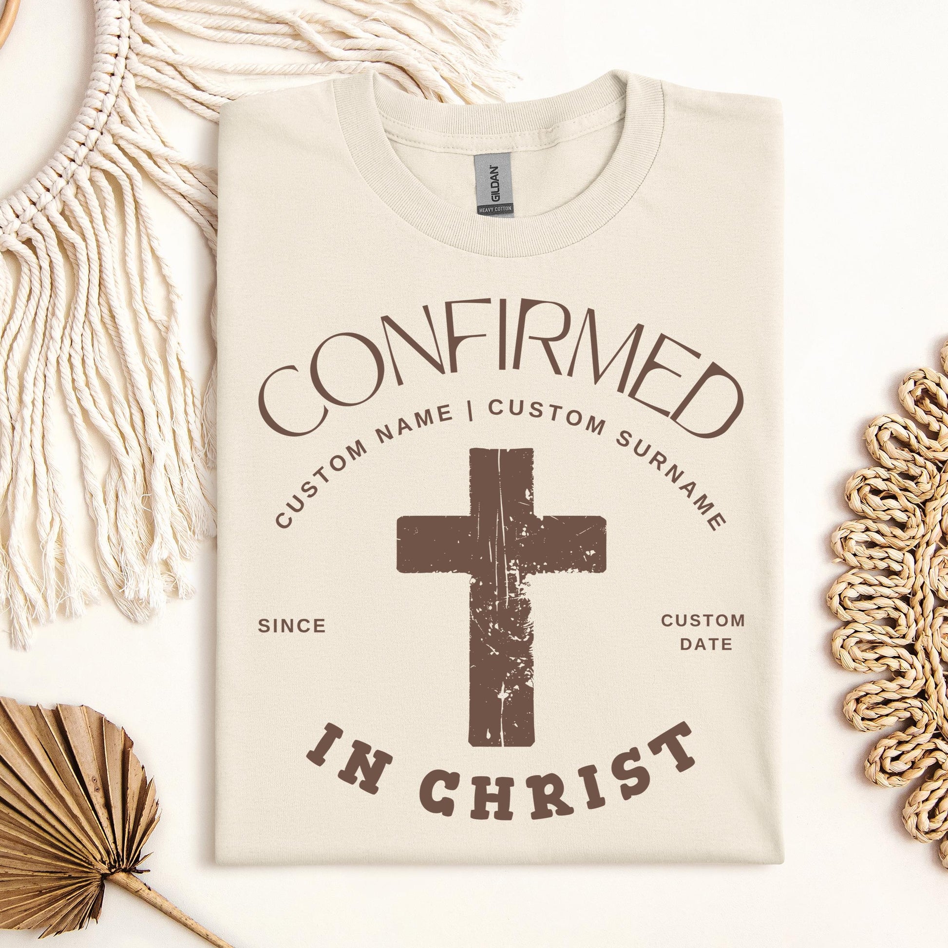Confirmed Custom Name Surname Since Date In Christ 01