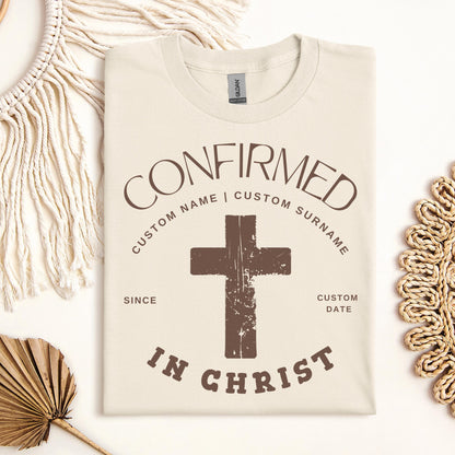 Confirmed Custom Name Surname Since Date In Christ 01