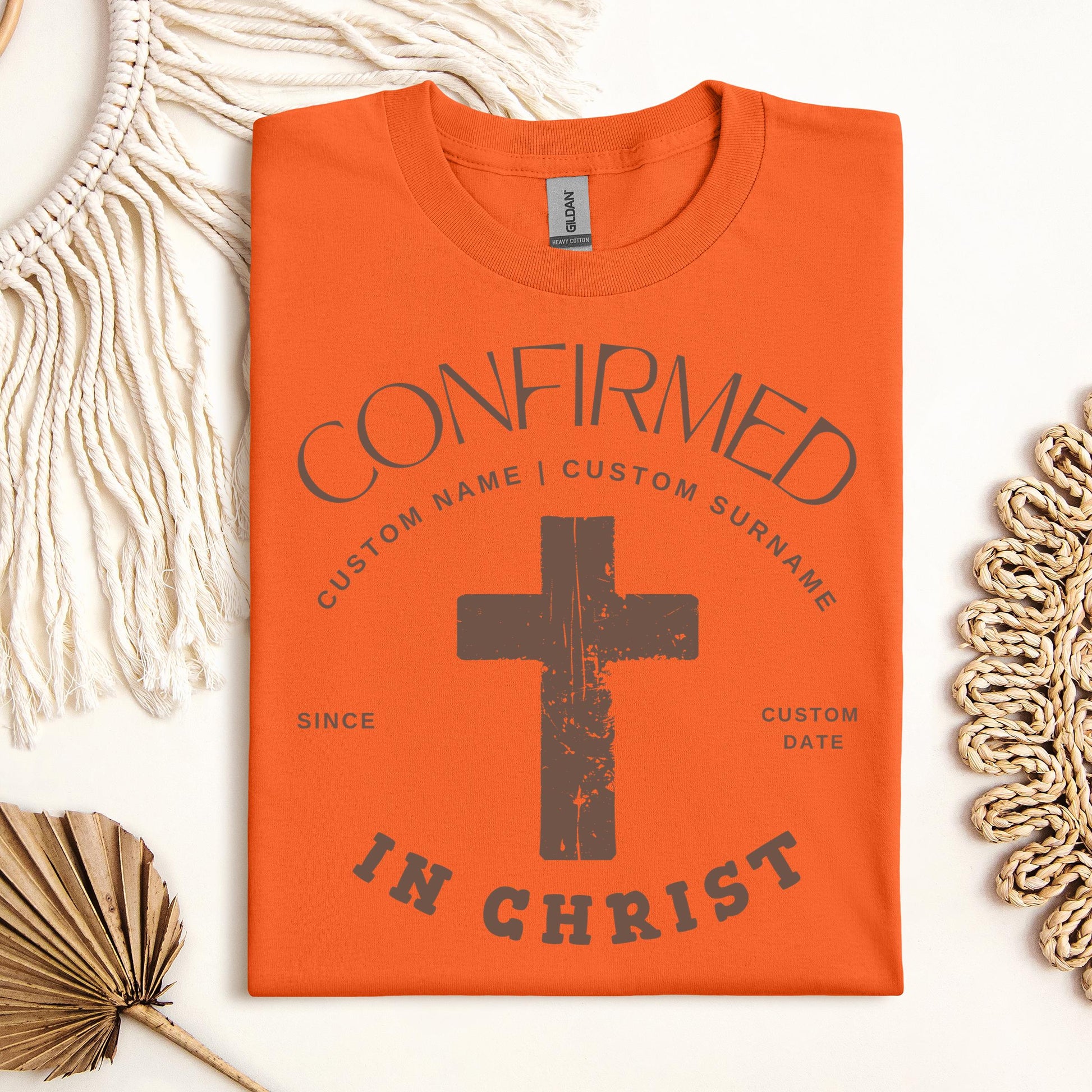 Confirmed Custom Name Surname Since Date In Christ 01