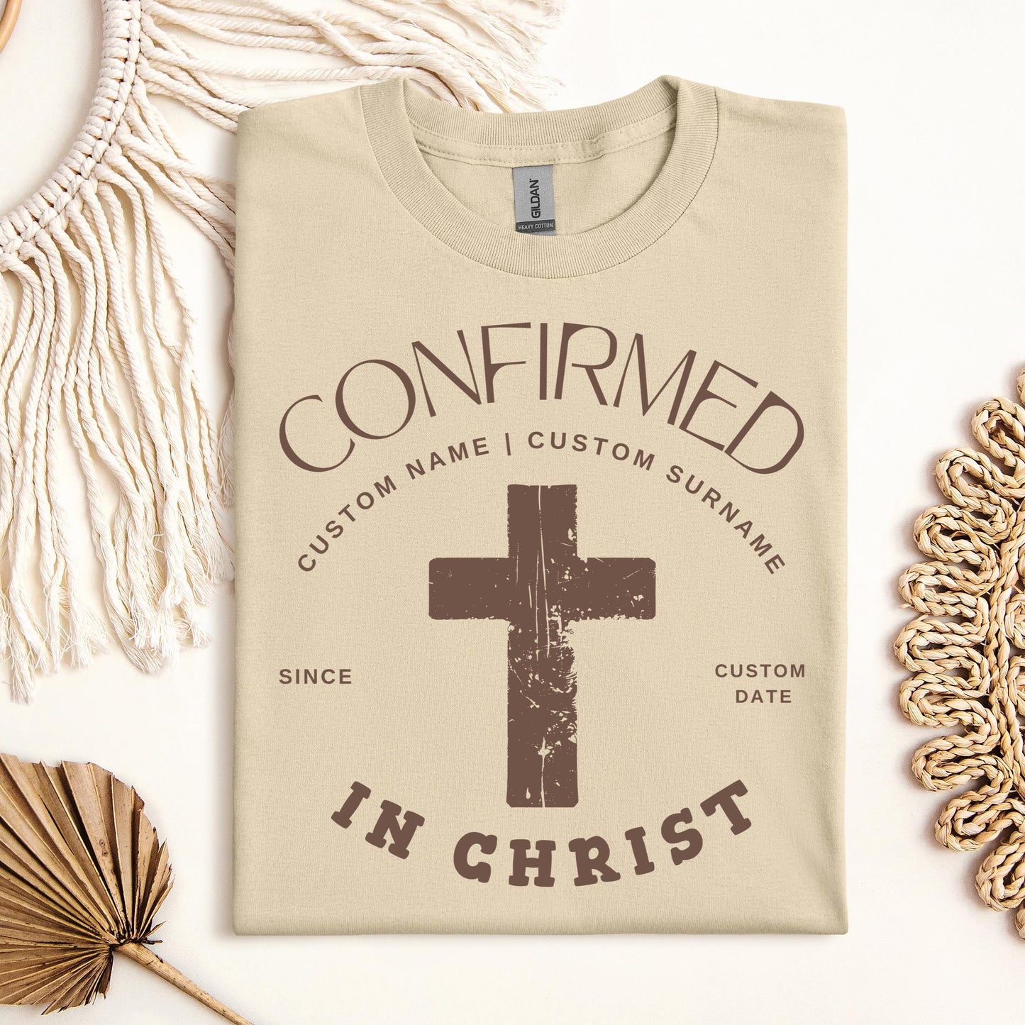 Confirmed Custom Name Surname Since Date In Christ 01