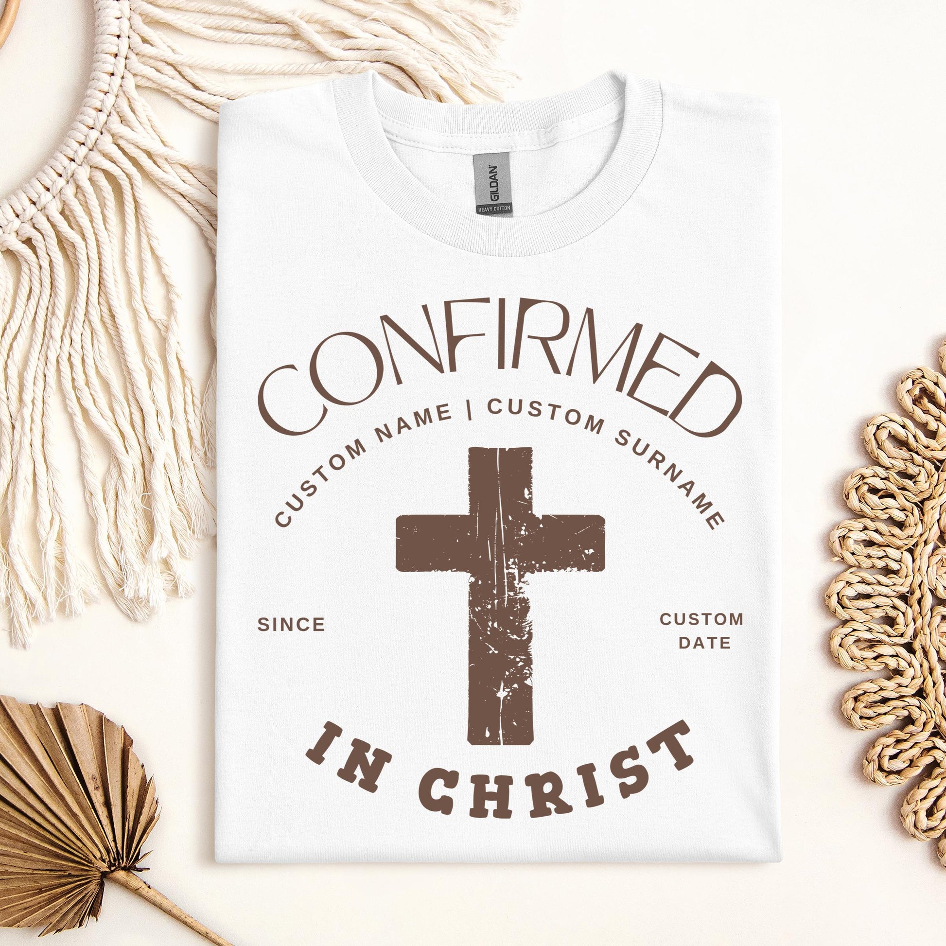 Confirmed Custom Name Surname Since Date In Christ 01
