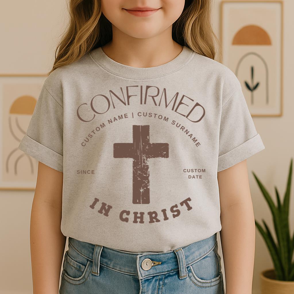 Confirmed Custom Name Surname Since Date In Christ 01