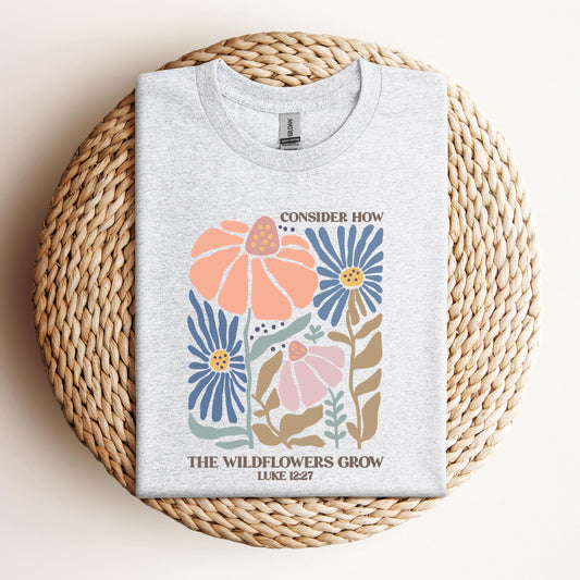 Consider How The Wildflowers Grow Luke 12.27 01
