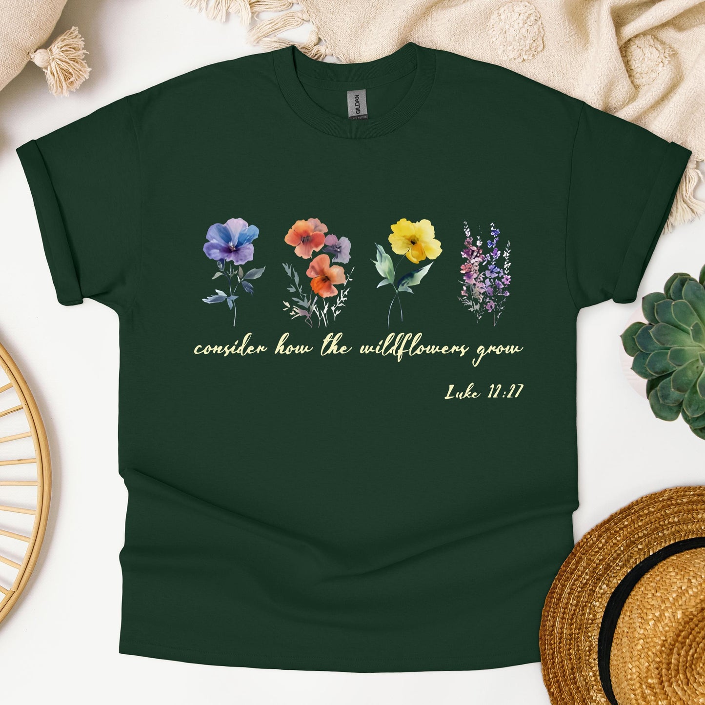Consider How The Wildflowers Grow Luke 12.27 03