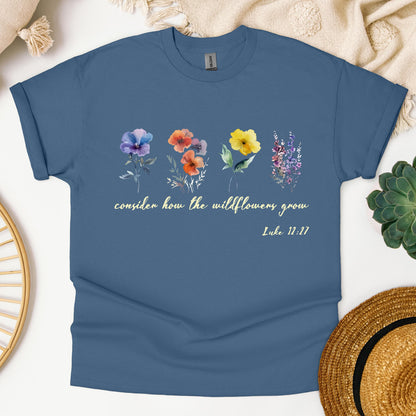 Consider How The Wildflowers Grow Luke 12.27 03