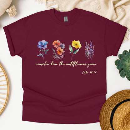 Consider How The Wildflowers Grow Luke 12.27 03