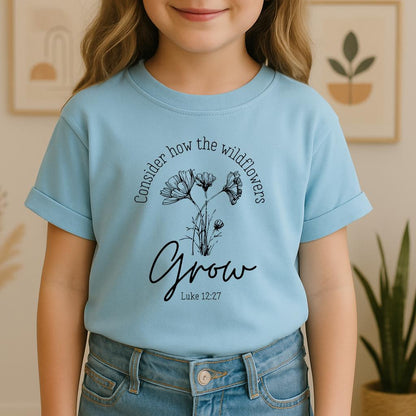 Consider How The Wildflowers Grow Luke 12.27 04