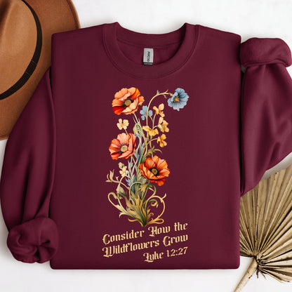 Consider How The Wildflowers Grow Luke 12.27 05