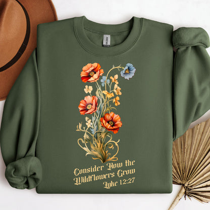 Consider How The Wildflowers Grow Luke 12.27 05