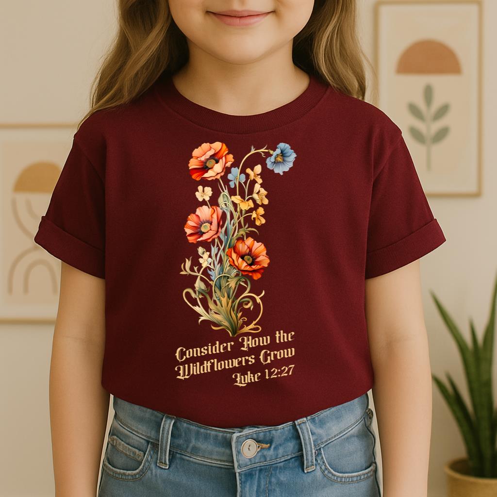 Consider How The Wildflowers Grow Luke 12.27 05