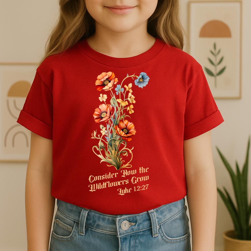Consider How The Wildflowers Grow Luke 12.27 05