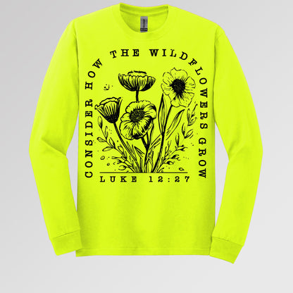Consider How The Wildflowers Grow Luke 12.27 07