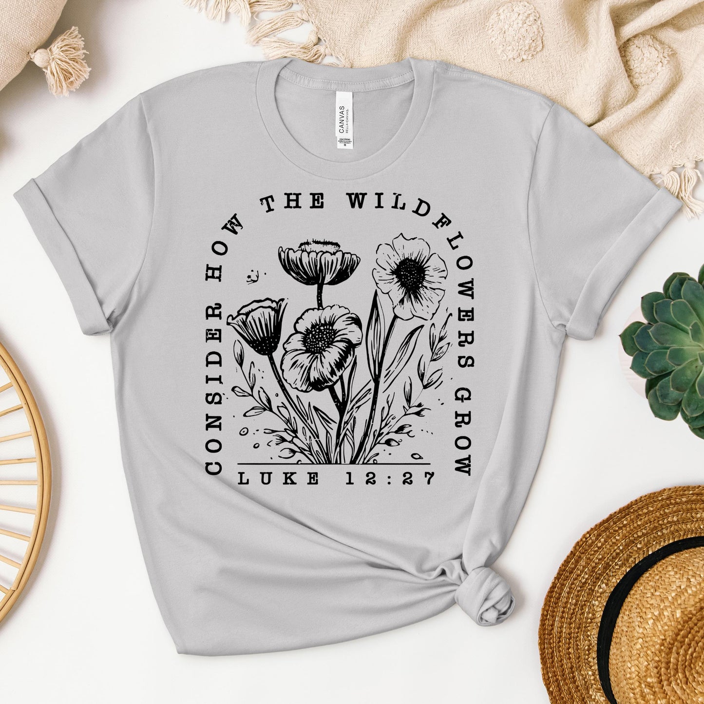 Consider How The Wildflowers Grow Luke 12.27 07