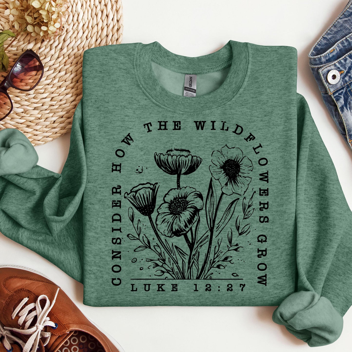 Consider How The Wildflowers Grow Luke 12.27 07