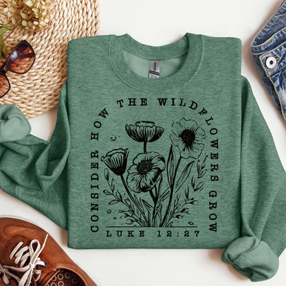 Consider How The Wildflowers Grow Luke 12.27 07