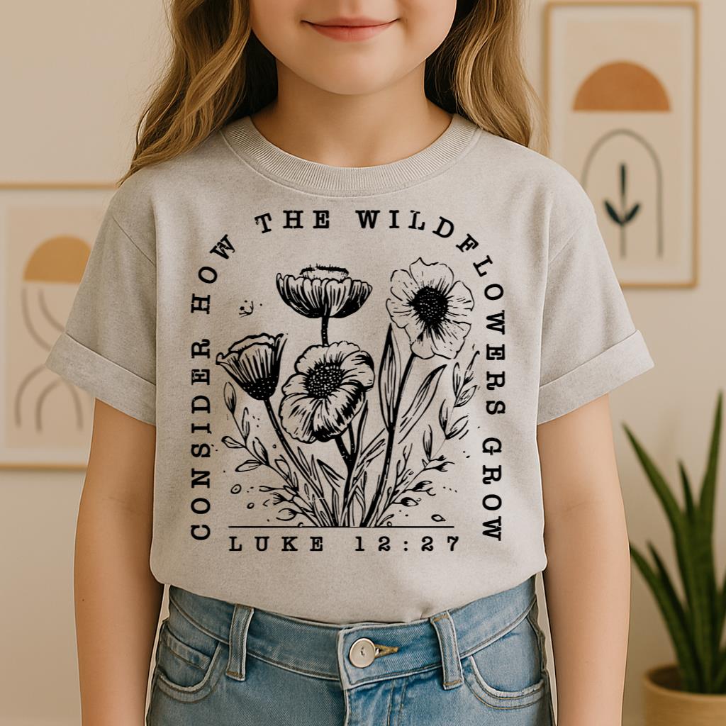 Consider How The Wildflowers Grow Luke 12.27 07