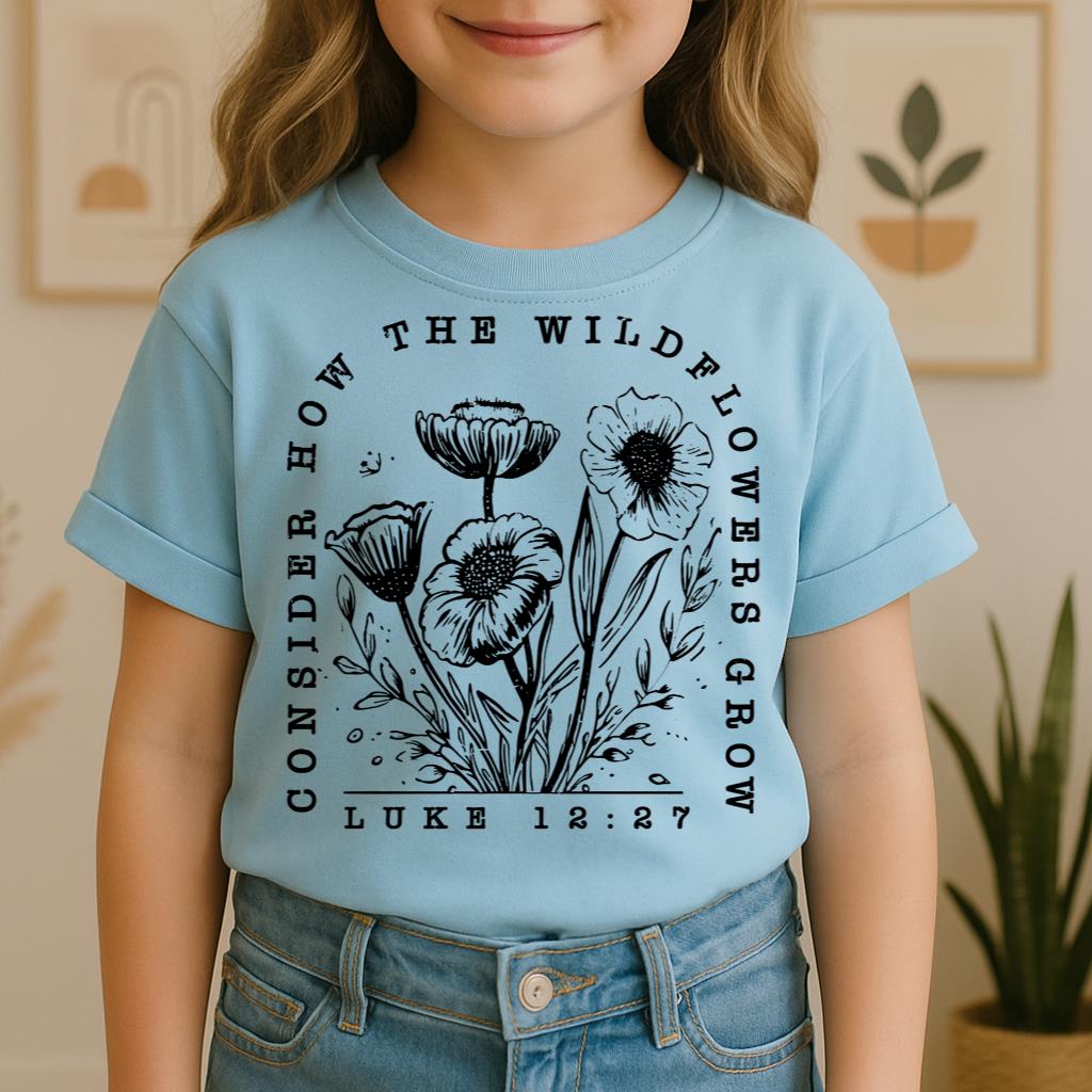 Consider How The Wildflowers Grow Luke 12.27 07