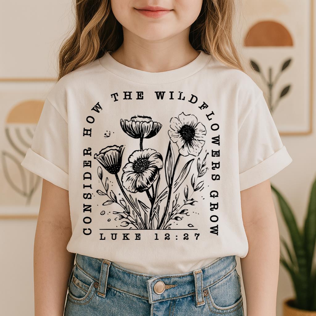 Consider How The Wildflowers Grow Luke 12.27 07