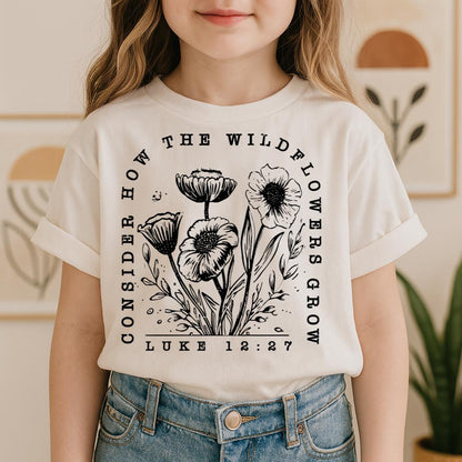 Consider How The Wildflowers Grow Luke 12.27 07