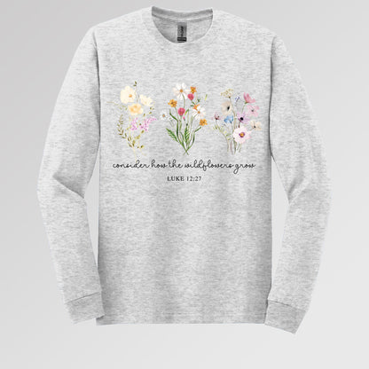 Consider How The Wildflowers Grow Luke 12.27 08