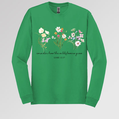 Consider How The Wildflowers Grow Luke 12.27 08