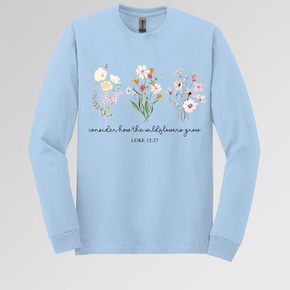 Consider How The Wildflowers Grow Luke 12.27 08