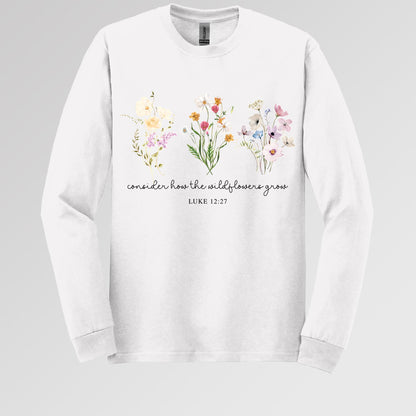 Consider How The Wildflowers Grow Luke 12.27 08