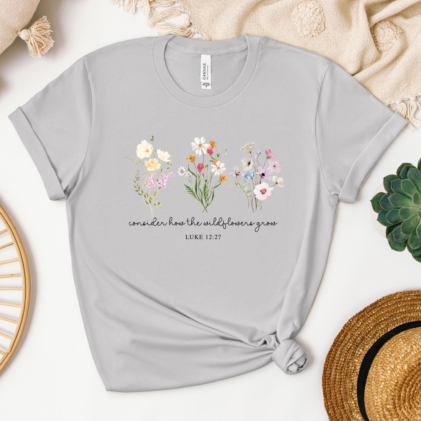 Consider How The Wildflowers Grow Luke 12.27 08