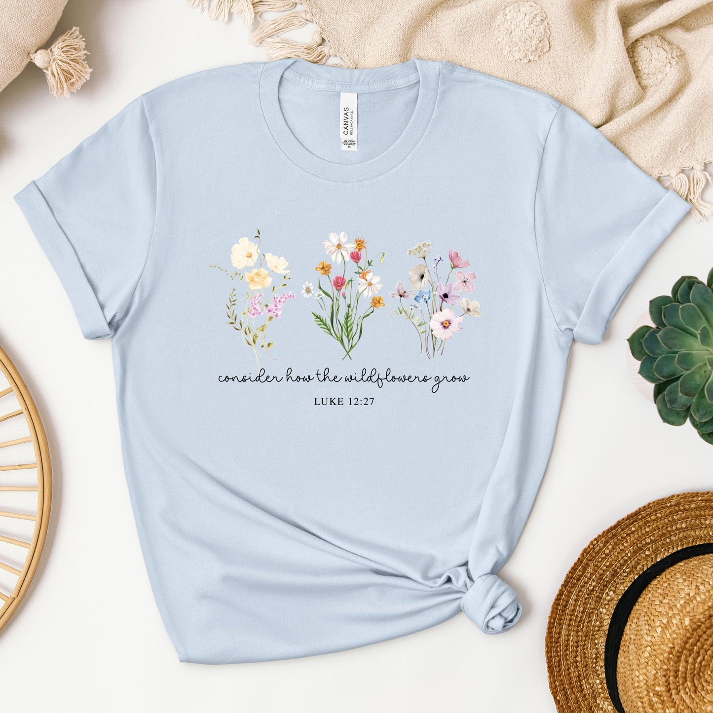 Consider How The Wildflowers Grow Luke 12.27 08