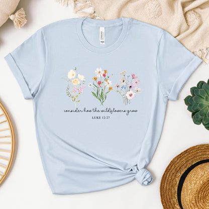 Consider How The Wildflowers Grow Luke 12.27 08