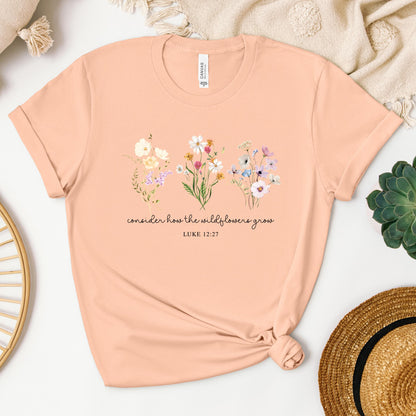 Consider How The Wildflowers Grow Luke 12.27 08