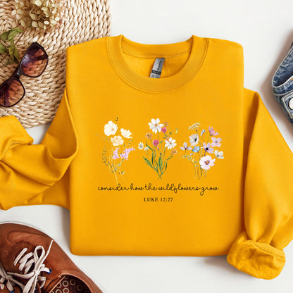 Consider How The Wildflowers Grow Luke 12.27 08