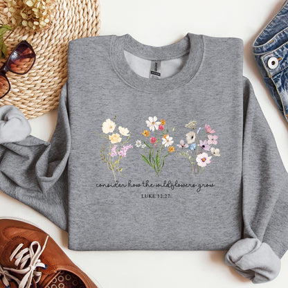 Consider How The Wildflowers Grow Luke 12.27 08