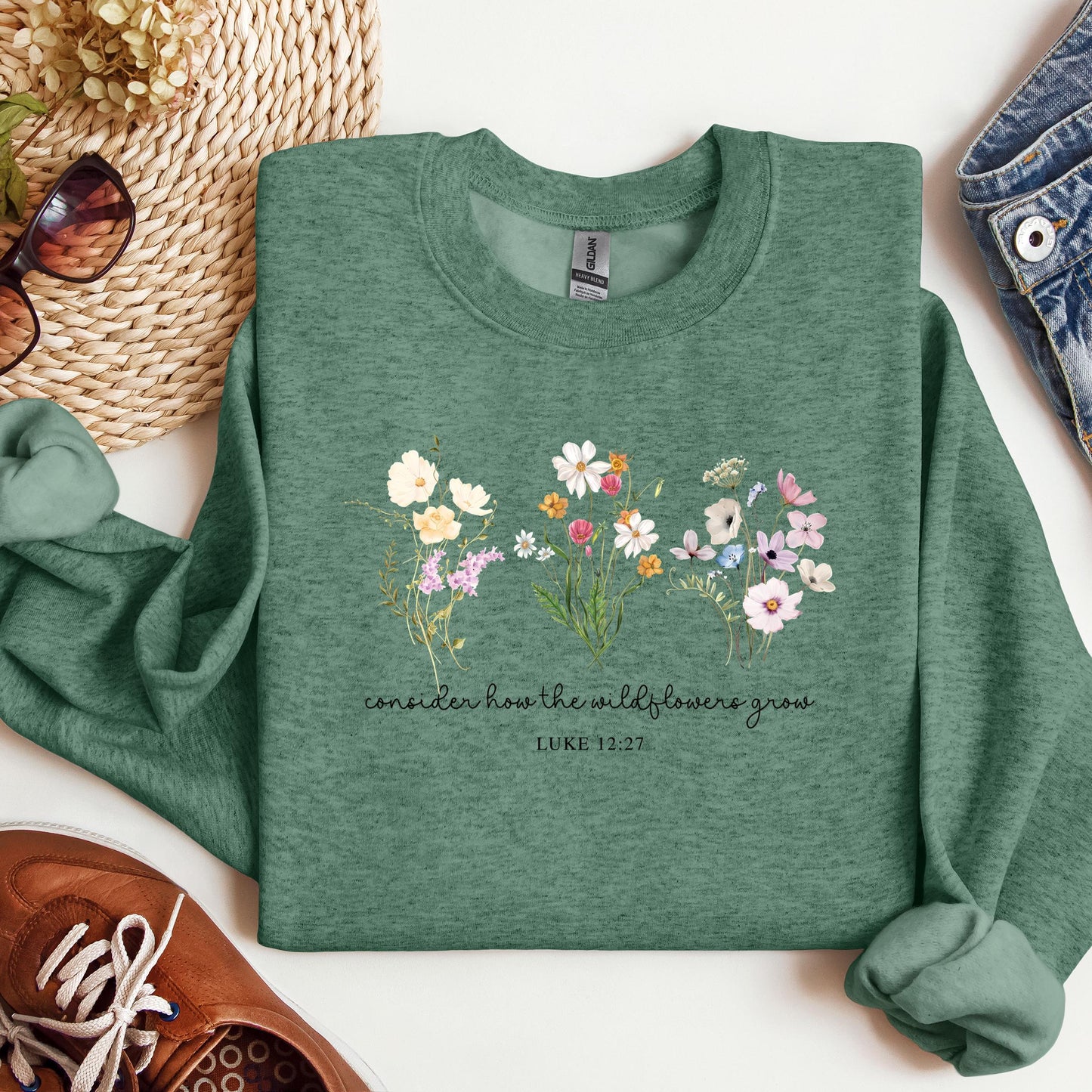 Consider How The Wildflowers Grow Luke 12.27 08