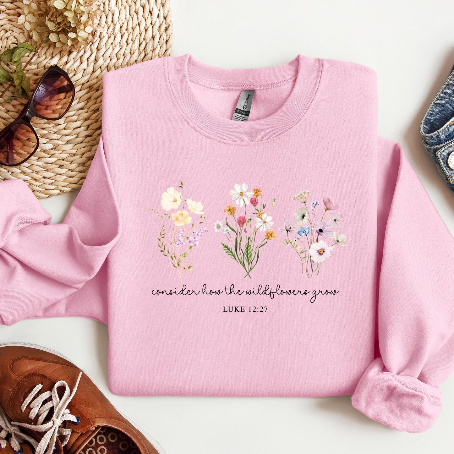 Consider How The Wildflowers Grow Luke 12.27 08