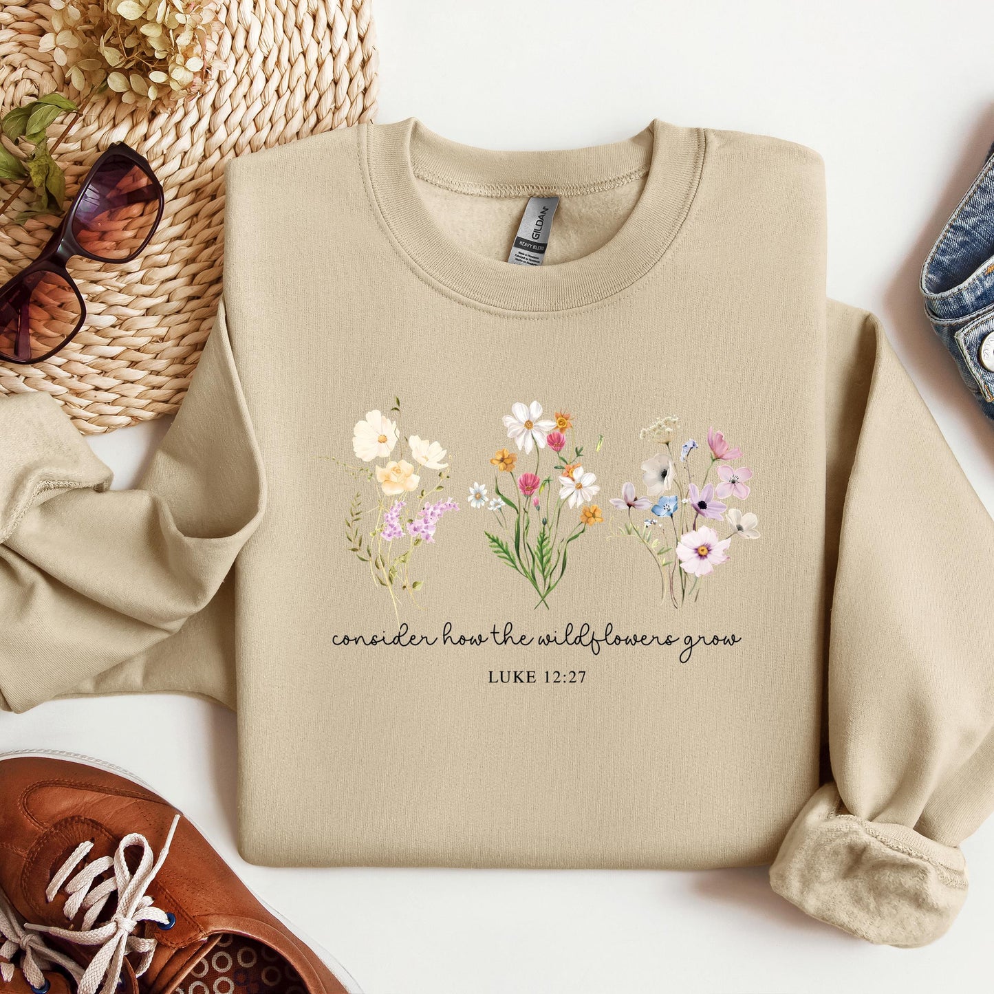Consider How The Wildflowers Grow Luke 12.27 08